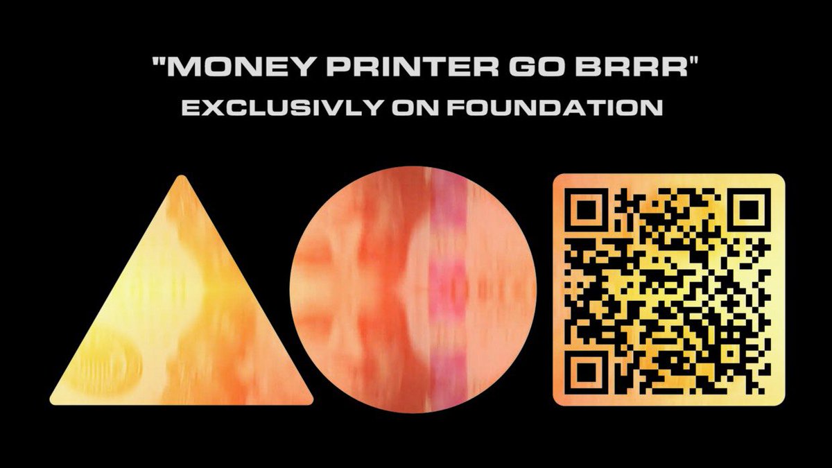 _MADGALLERY_'s tweet photo. “MONEY PRINTER GO BRRR” by MG ARTIST @dustykessler 

Exclusively on  @withFND https://t.co/VpOOmplCAU