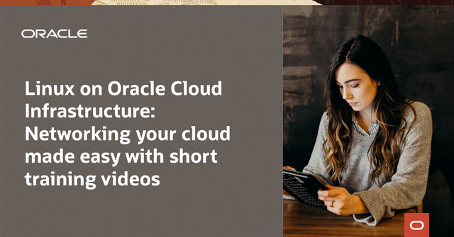 shajitp's tweet photo. See how to build and administer virtual networks and gateways in Oracle #CloudInfrastructure and how to manage your #Linux #cloud instance network interfaces. @OracleLinux https://t.co/BLUmt7vmUB https://t.co/mWf2k2UO9y