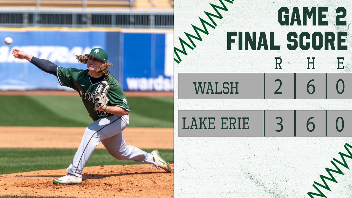 Lake Erie Storm Athletics (@lakeeriestorm) on Twitter photo .<a href="/lakeeriebase/">Lake Erie Baseball</a> wins in walk-off fashion off the bat of Trace Peterson who drove in Jesse Barrios to end the game‼️
Cade Wendel earned the win with 8 innings pitched and five strikeouts. .<a href="/lakeeriebase/">Lake Erie Baseball</a> wins in walk-off fashion off the bat of Trace Peterson who drove in Jesse Barrios to end the game‼️
Cade Wendel earned the win with 8 innings pitched and five strikeouts.