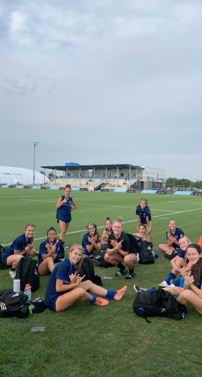 GerraughtyJenna's tweet photo. An incredible game against FC Virginia as we come out with a 1-0 W. So proud of everyone, looking forward to tomorrow! Go @ourcitysc ! @GAcademyLeague https://t.co/2z11AqjTZG