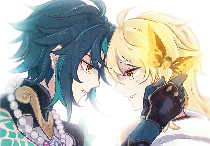 demi_illust's tweet photo. Happy birthday Xiao. 
Thank you for the crystalflies (p〃д〃q)

#GenshinImpact #原神 #XiaoAether https://t.co/G6A4RMT3gR