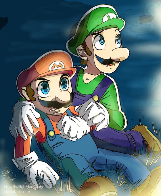#Luigi â­�. #Mario ðŸª . #whowouldwin. 
