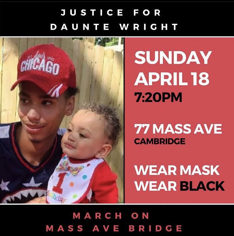 Red_Elmos's tweet photo. Sunday April 18 @ 7:20pm - Justice for Daunte Wright: March on the Mass Ave Bridge

Starting location: 77 Mass Ave in Cambridge. #bostonprotest #bostonprotests #mapoli #bospoli #dauntewright #blm https://t.co/nj4KQcPtbM