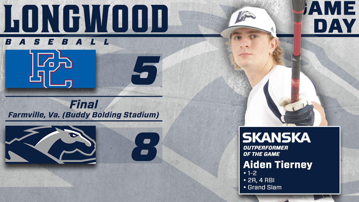 It comes down to the wire, but we pull it out 8-5 to split the day! Aiden Tierney's grand slam proved to be the difference! What a swing by the freshman!

#GoWood
#COMPETE🐴