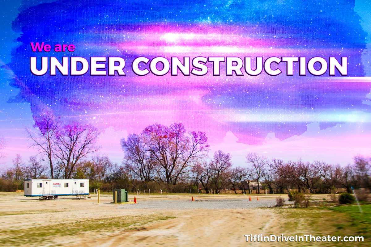 TiffinDriveIn's tweet photo. Important Update! Head to https://t.co/sOZIEMRbUt for the full scoop!

#TiffinDriveIn #UnderConstruction #update https://t.co/ctNALGZkpe