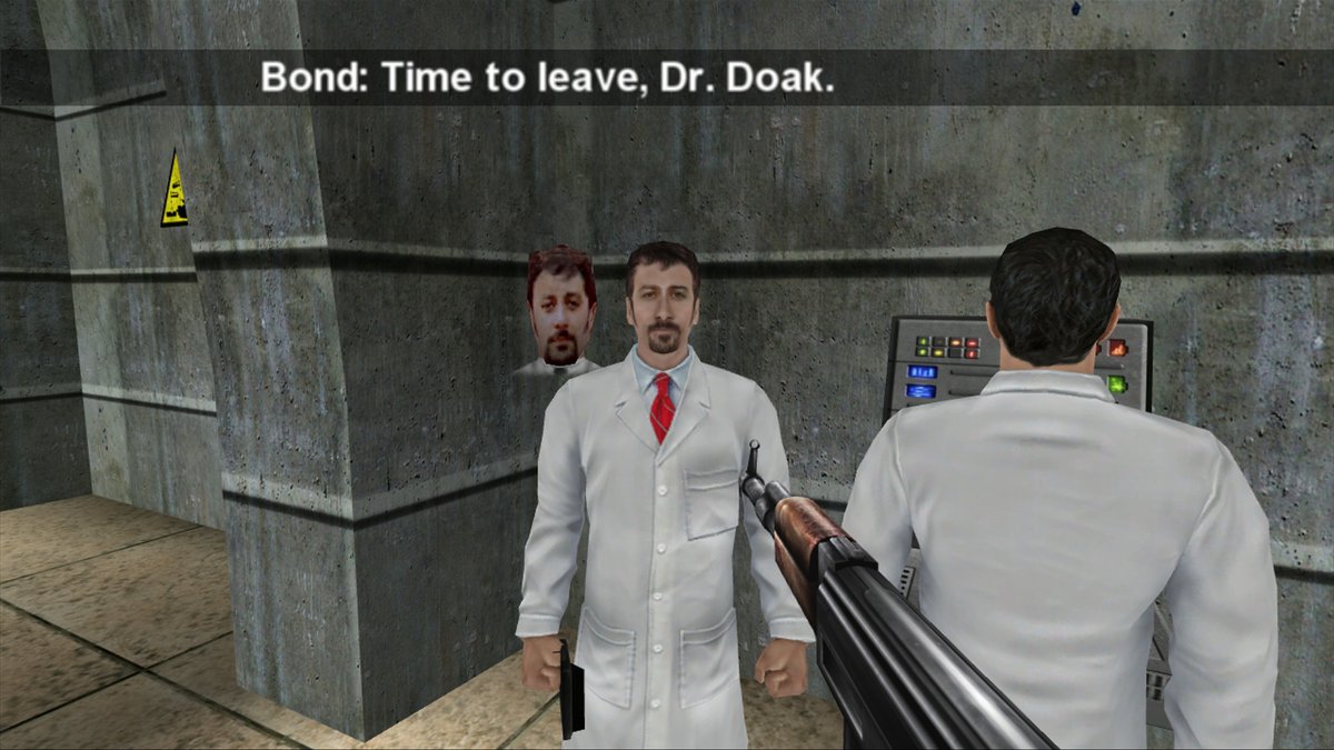 Dr. Doak is now in the cancelled GoldenEye 007 XBLA remaster