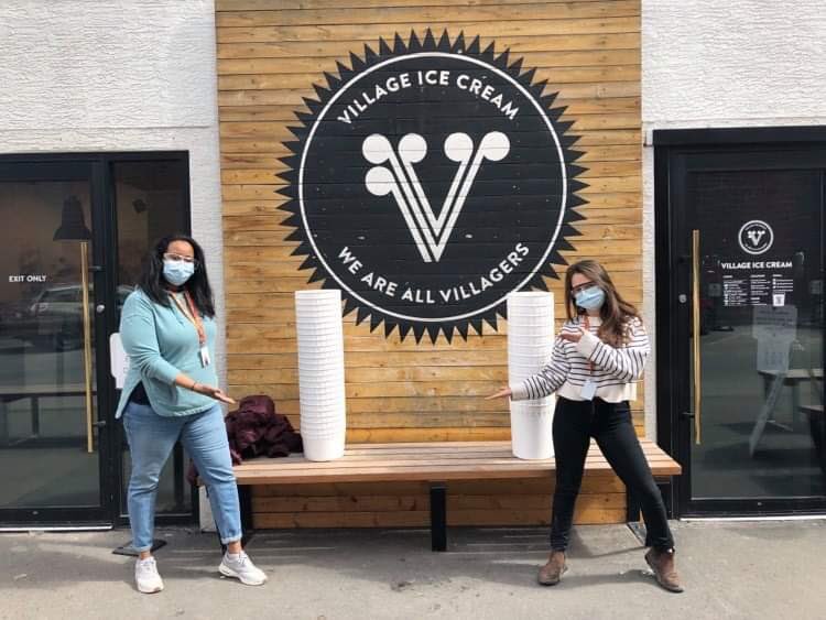 goodfoodyyc's tweet photo. A big thank you to @Villageicecream for the donation of ice cream pails for our gardening programs! Not only do you provide delicious ice cream, but are helping community grow their gardens at home (one pail at a time 😄) .

#goodfoodyyc #community #CommunityGrowsHere #yyc https://t.co/7unVilx7dW