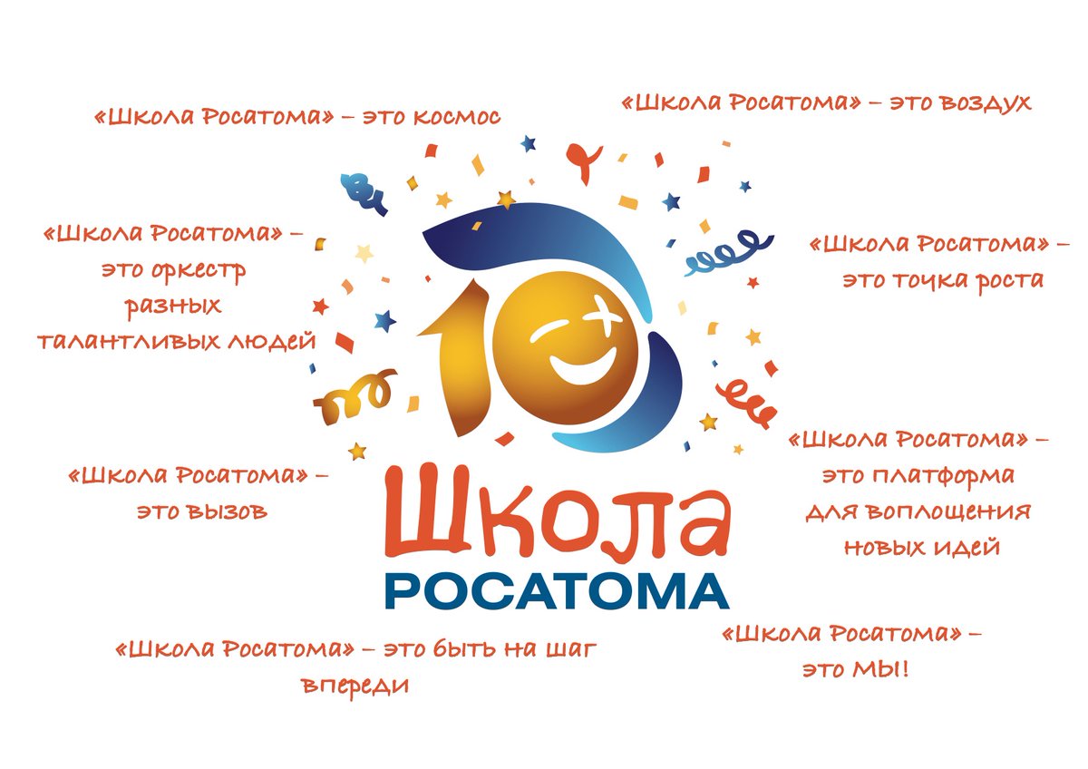 Поздравляем с десятилетием проекта #ШколаРосатома! #ШколеРосатома10лет и мы благодарим всех друзей проекта, что мы вместе! Подробнее: rosatomschool.ru/proektu-shkola…