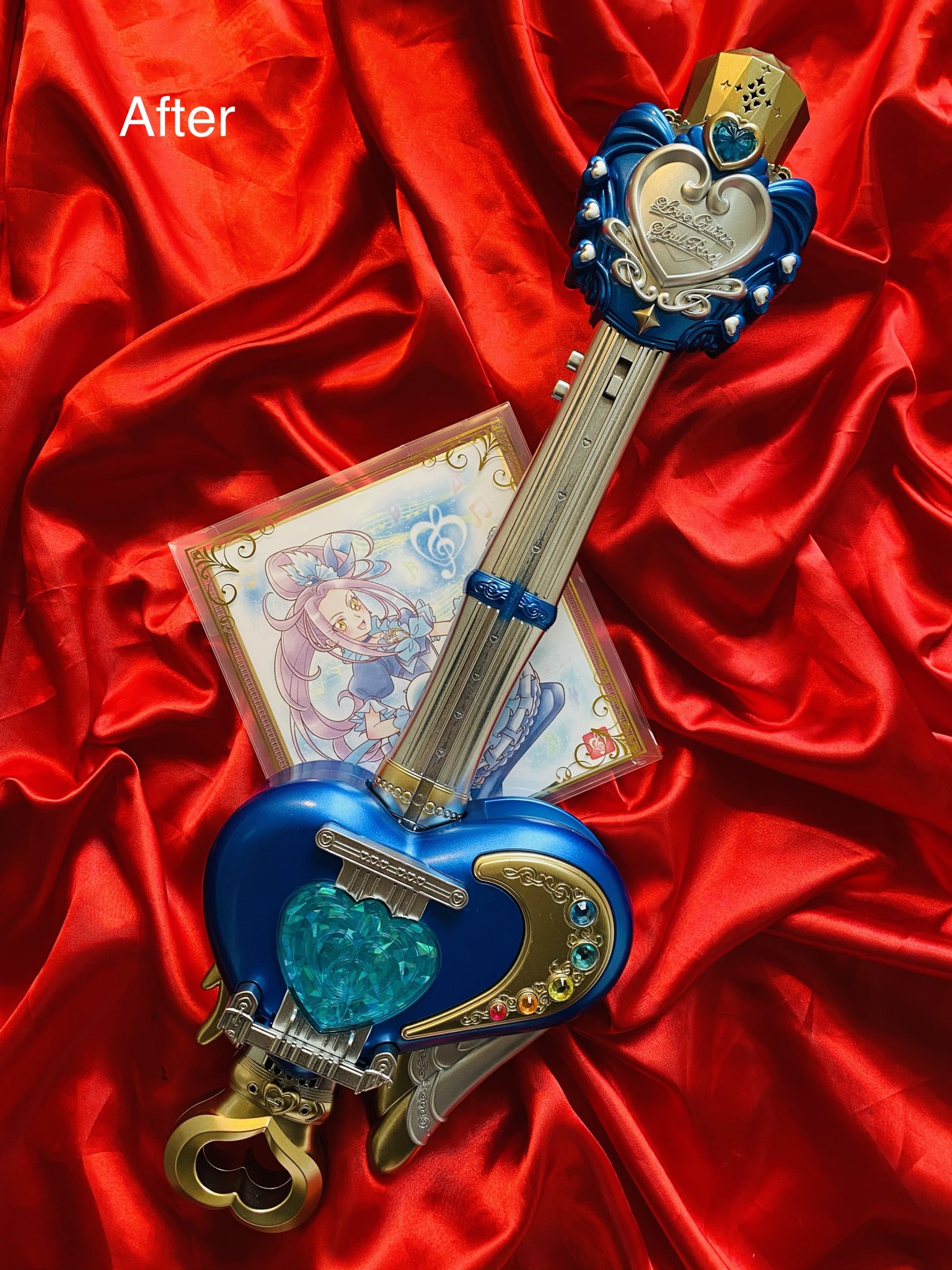 Neverpop03 スイートプリキュア キュアビートの ラブギターロッド塗装完了 T Co 78wuc7qw8y Twitter