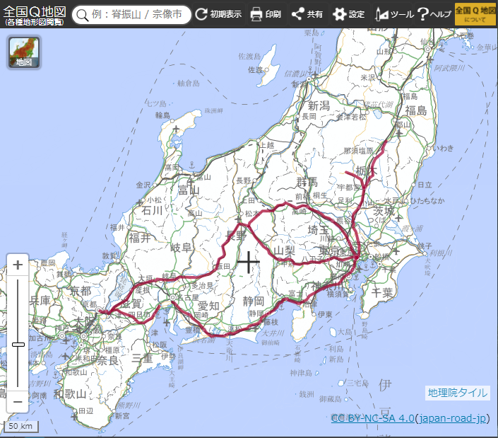 山と地図 江戸時代の五街道 東海道 中山道 日光街道 奥州街道 甲州街道 の経路図を全国q地図 で公開しました 先週公開した明治期の国道の地図と同じく くにみち様 Japan Road Jp 作成のデータを加工したものです T Co Xau8vrzds9 山と地図 江戸時代の五街道 東海道 中山道 日光街道 奥州街道 甲州街道 の経路図を全国q地図 で公開しました 先週公開した明治期の国道の地図と同じく くにみち様 Japan Road Jp 作成のデータを加工したものです T Co Xau8vrzds9