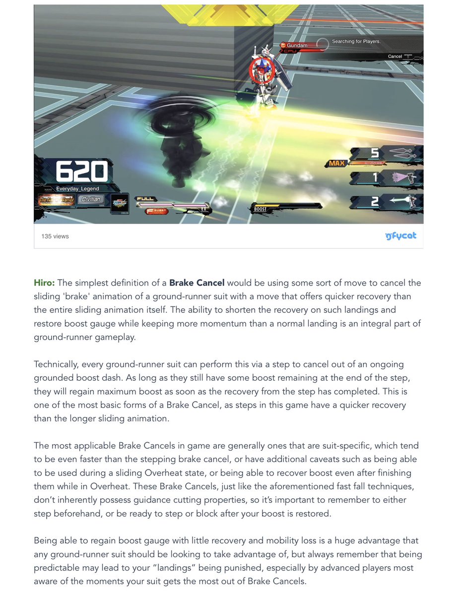 ItsGundamGuide's tweet image. GundamGuide.com seeks to be the most complete information repository for the entire Western Gundam Extreme Versus Maxiboost ON playerbase.

It has the most comprehensive guide to playing the game, built to genuinely teach and improve players of all skill levels.