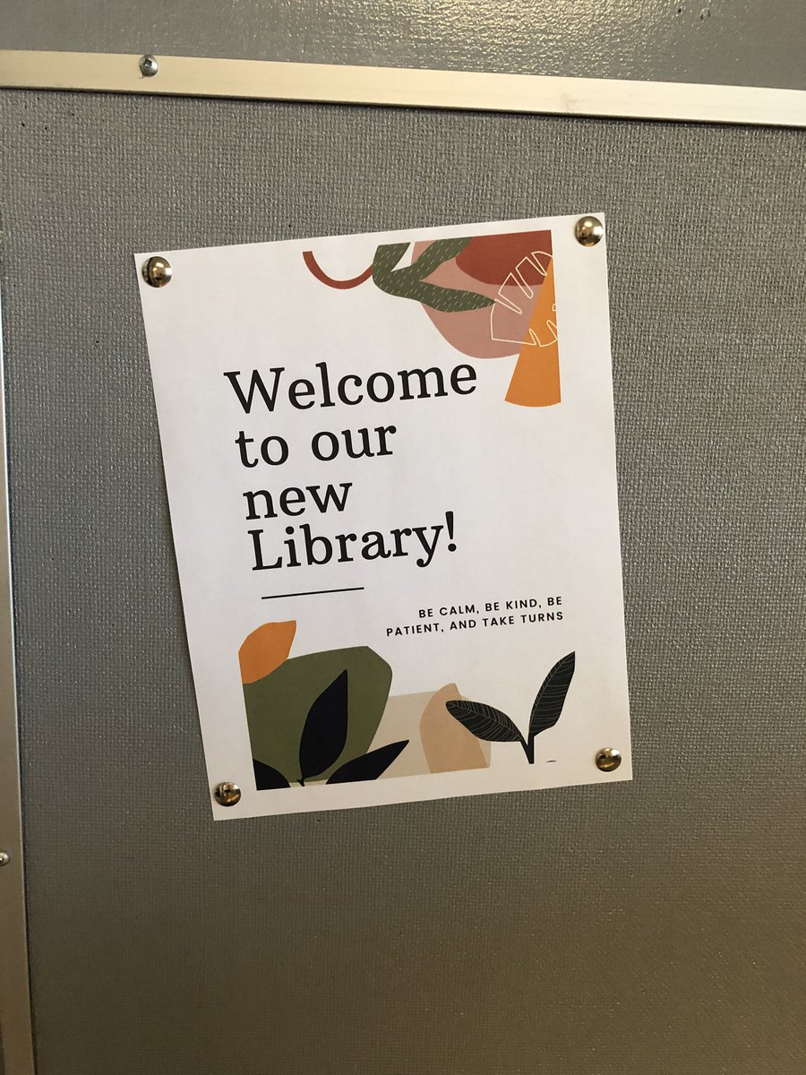 After one year plus one month, today I welcomed students back into our #new #librarylearningcommons 

Best. Day. Ever. ❤️ 

#books #notjustbooks #rtla38 #sd38learn #pandemicpartnerinliteracy