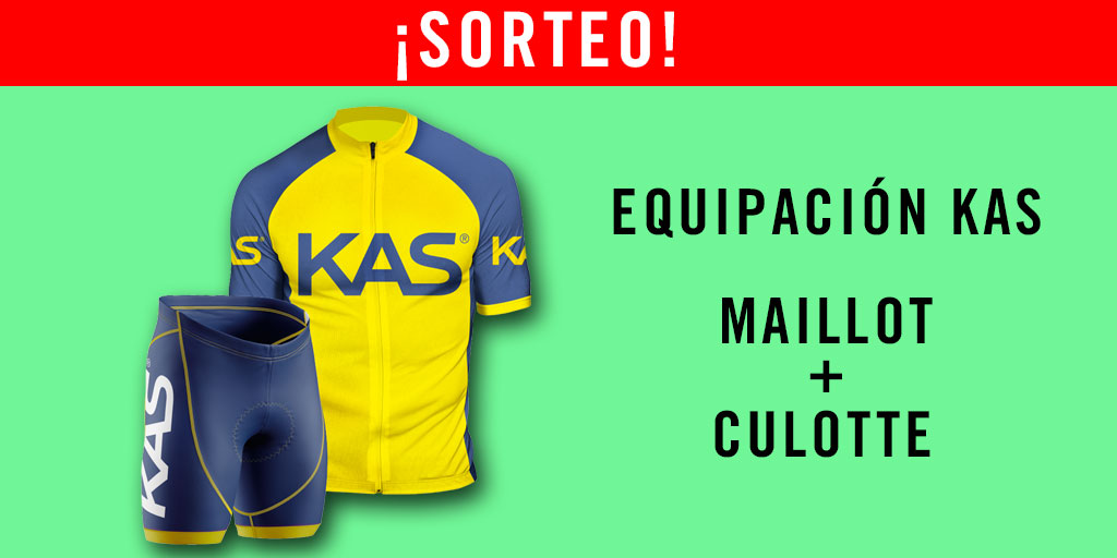 🎉Celebramos la vuelta de <a href="/kas/">KAS</a> al ciclismo con este sorteo de ¡2 EQUIPACIONES!

Para participar:
1⃣Seguir a <a href="/kas/">KAS</a> y @elcyclingpod 
2⃣Like y RT a esta publicación

⏰Hasta el miércoles 21. El jueves daremos los 2 ganadores.

<a href="/Laura_Meseguer/">Laura Meseguer</a> @robhatchtv