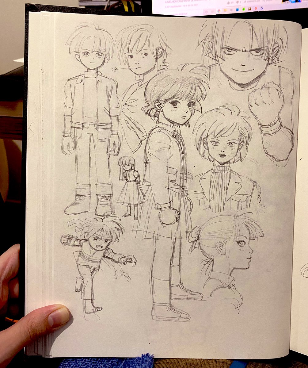Some more #studies from my #sketchbook!
Some #manga style sketches, poses from pictures and a #freshprince