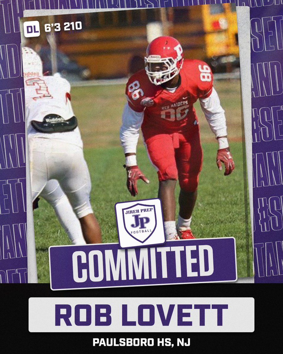 Officially committed to Jireh Prep beyond excited to see what the future will hold, ready to work @jmgunter046 💜🤍