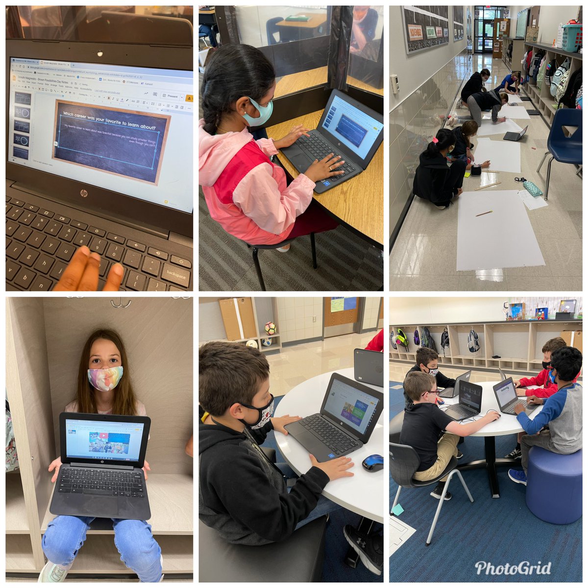 WhitneySBriggs's tweet photo. WHAT A DAY! Today was described by some of our students as THE BEST DAY EVER! Possibilities Day 1.0 was a huge success thanks to many people! 
#Possibilitiesday #OurFisdstory #Friscofutureready #visioningcommittee #itallstartedwithaconversation #communitypartners @LiscanoElem https://t.co/0hXvCpMBCp