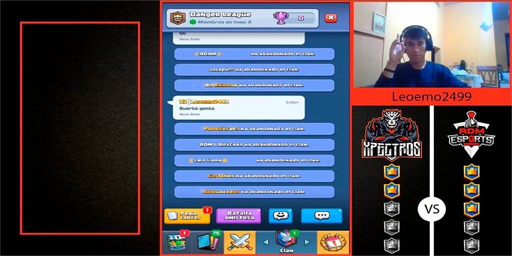 Danger League (@danger_league_1) on Twitter photo Danger League│CR
▪️ Liga-Equipo
▪️ 3° edición
▪️ Premio de 10$ 💵
📌 Final entre WB y LB 
<a href="/XpectrosCr/">Xpectros</a> (2-3) <a href="/RDM_Esports/">RDM Esports</a> 
▪️ Transmitido por Twitch
twitch.tv/leoemo2499
Gran actuación de ambos equipos ⚔️
Se viene final decisiva... ¿Quién ganara?
Un RT y ❤️ se agradece 🙏 Danger League│CR
▪️ Liga-Equipo
▪️ 3° edición
▪️ Premio de 10$ 💵
📌 Final entre WB y LB 
<a href="/XpectrosCr/">Xpectros</a> (2-3) <a href="/RDM_Esports/">RDM Esports</a> 
▪️ Transmitido por Twitch
twitch.tv/leoemo2499
Gran actuación de ambos equipos ⚔️
Se viene final decisiva... ¿Quién ganara?
Un RT y ❤️ se agradece 🙏