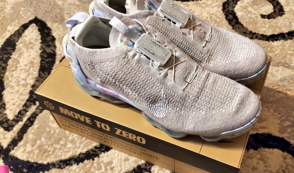AMNTX18u's tweet photo. What is better than one pair of new shoes - You guessed it, two pair of new shoes. Okay okay I might have a problem but is it really my fault when @debiscott13 spoils me? #20YearsOfLove https://t.co/JxEdVCGEmS