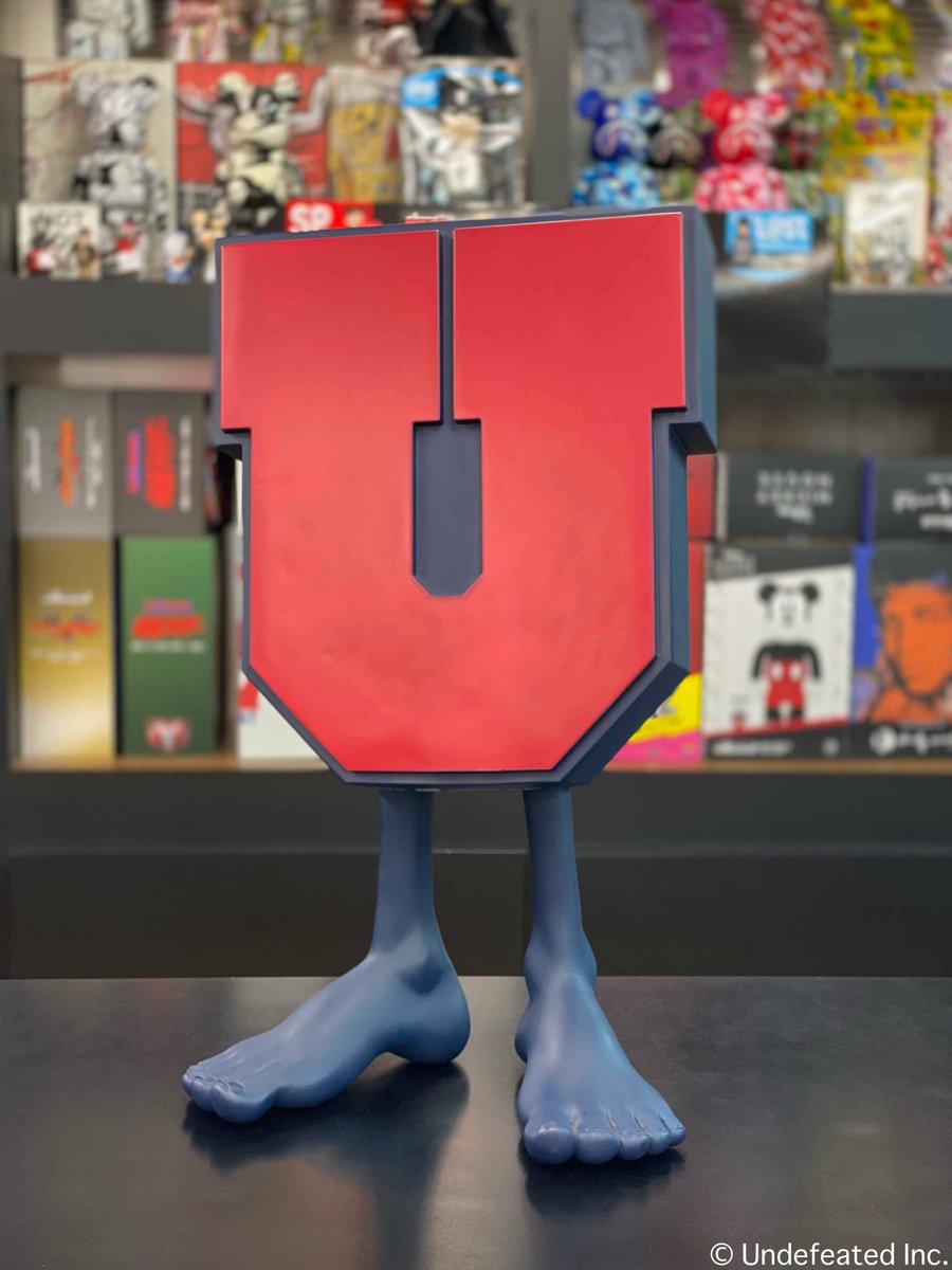 メディコムトイ×アンディフィーテッド U-Man MEDICOM TOY - UNDEFEATED U-MAN KEYCHAIN BLACK×RED/PURPLE