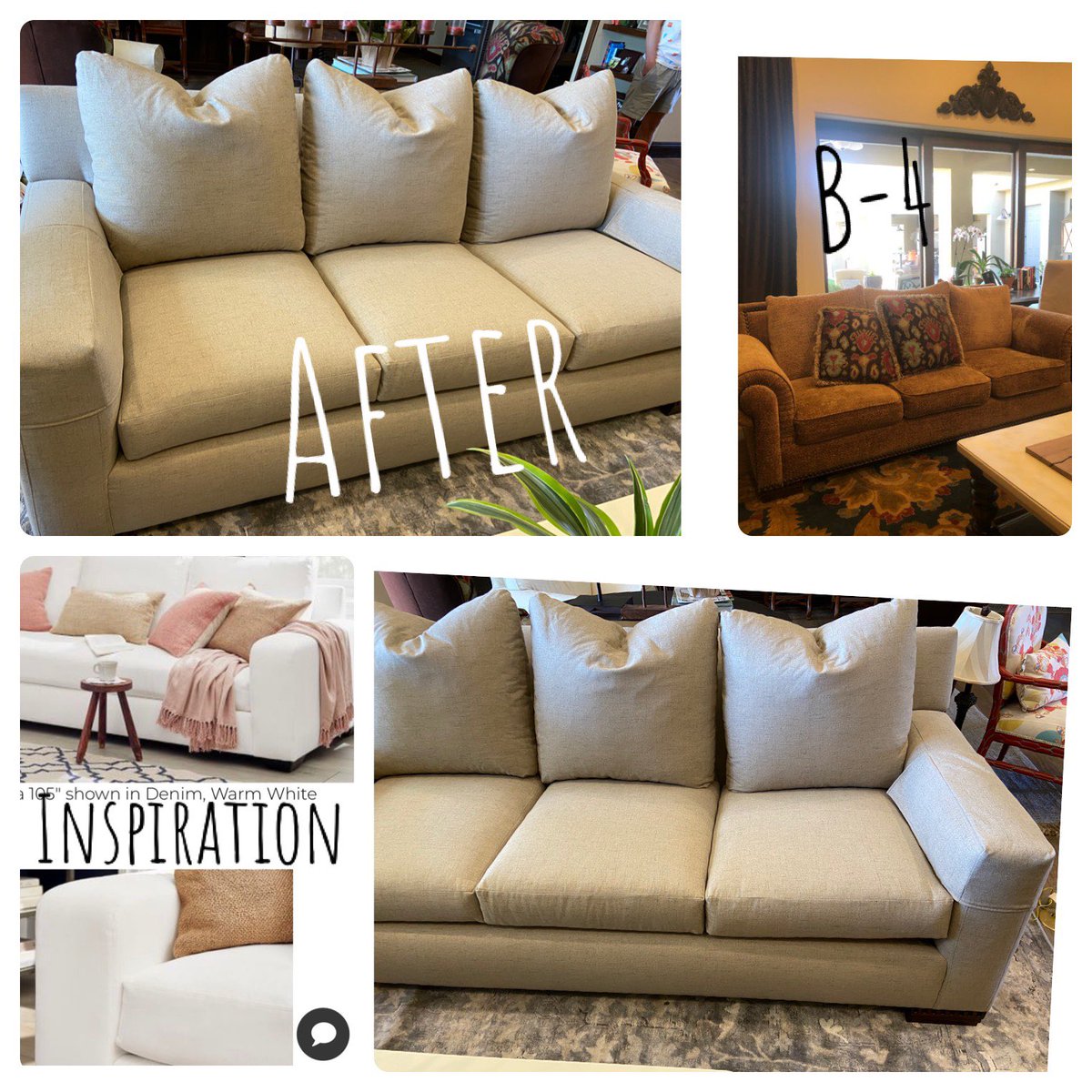 KZI_AZ's tweet image. We take your inspiration and make it reality! #kziaz #kaizeninteriorsaz #furnituretransformation #sofa