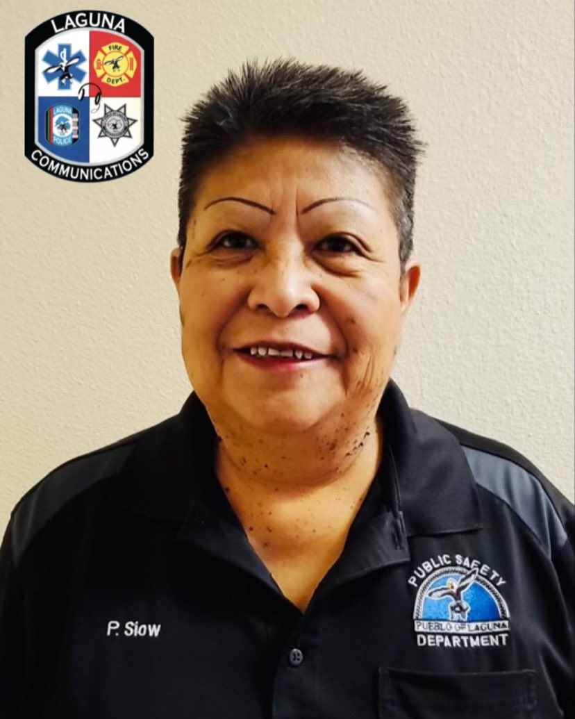 Pueblo of Laguna Communications Specialist Pauline Siow
Pauline has served as a communications specialist for a total of 14 years. 
"I enjoy it because each day is different and I've had a lot of good experiences."