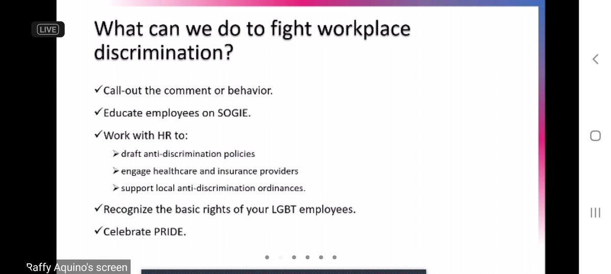 SideBPh's tweet photo. Make your workplace an equal space for all employees.

Educate leadership and employees on SOGIE and Gender Equality. Revisit HR policies to provide support to your diverse employees.

#employmentequality #lgbt #sidebph https://t.co/ihowxLzCcW