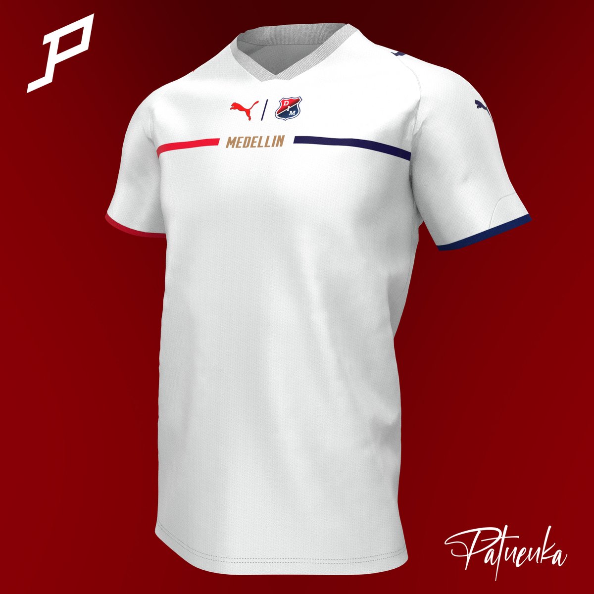 Camisa Puma Independiente Medellín Away 2014 - FutFanatics