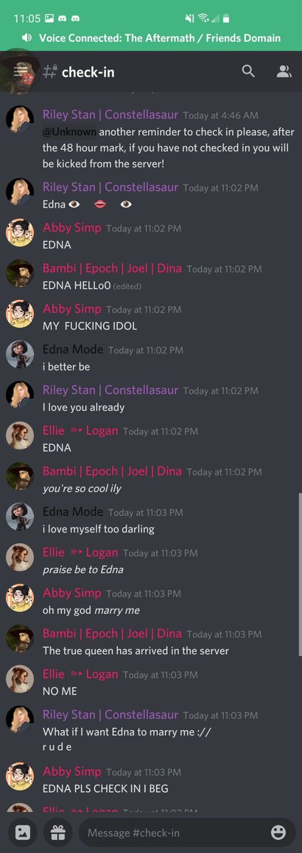 TLoUAftermath's tweet photo. The mod team sometimes has no chill at check in 😬

#TheLastOfUs #TheLastofUsPart2 #TheLastofUsPart2 #TLoU #TLoU2 #TLoURP #TheLastOfUsRP #theLastOfUsRolePlay #TLoURolePlay

The RP: https://t.co/wEBKvbVDWx https://t.co/vCec3sUJxJ
