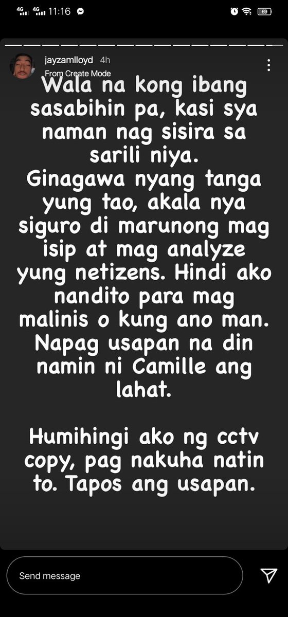 cultdejaen's tweet image. NOT KPOP RELATED
Jayzam and camille ig story:
#Jayzam  #jamill