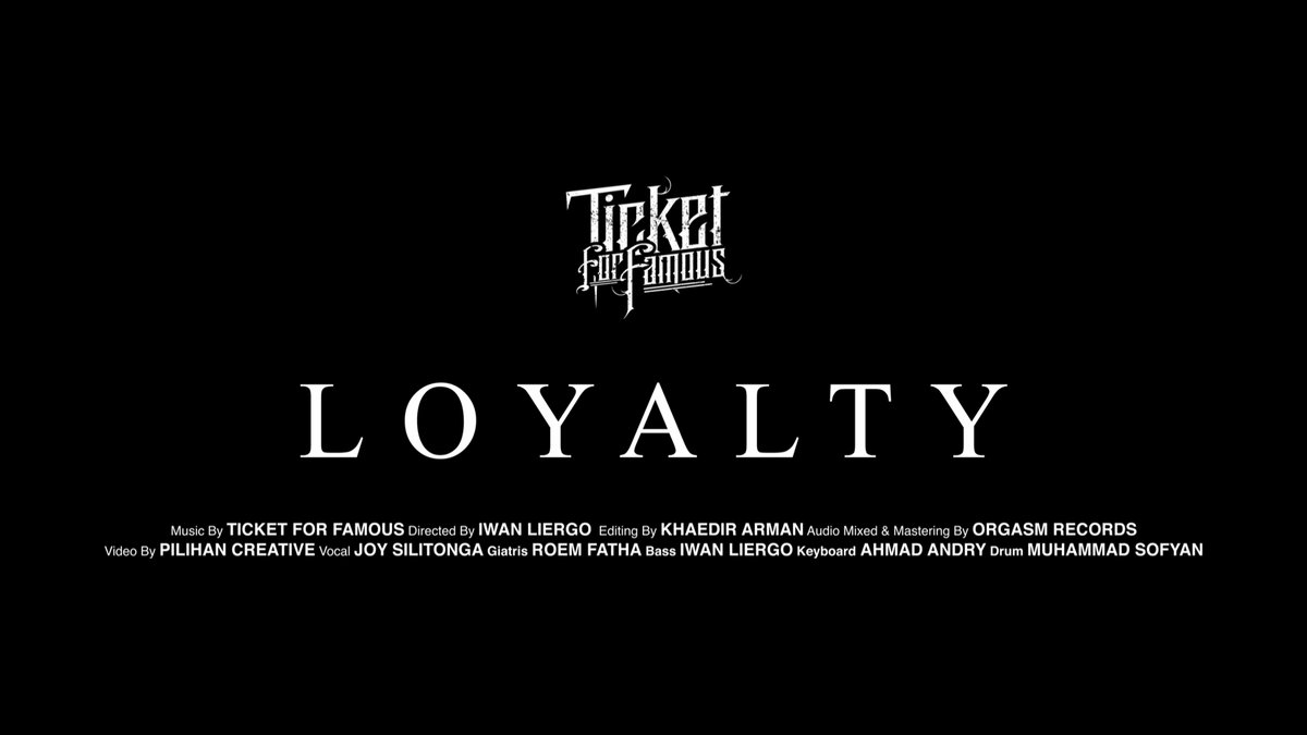 Rilis besok 18 April 2021 #LoyaltyMusicVideo