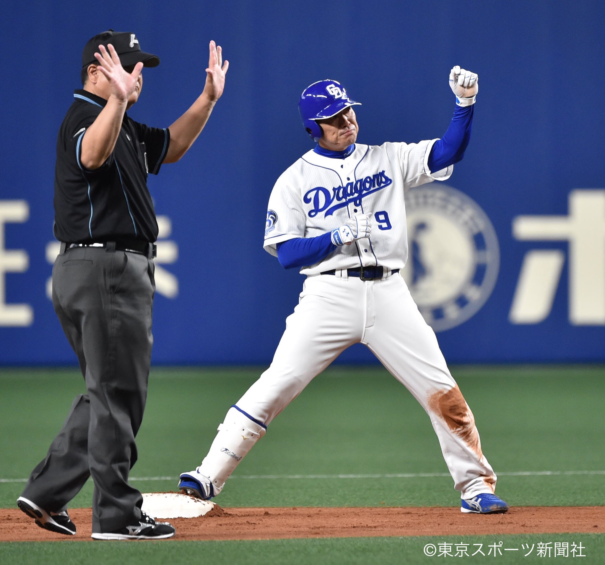 シャークマン　福留孝介　中日ドラゴンズ バッティングポーズ フィギュア シャークマン様専用 福留孝介 中日ドラゴンズ バッティング