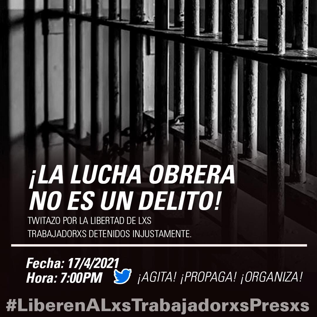 Carel1266's tweet photo. #liberenalxstrabajadorxspresxs #LiberenAMemo https://t.co/ClP7BDLEL8