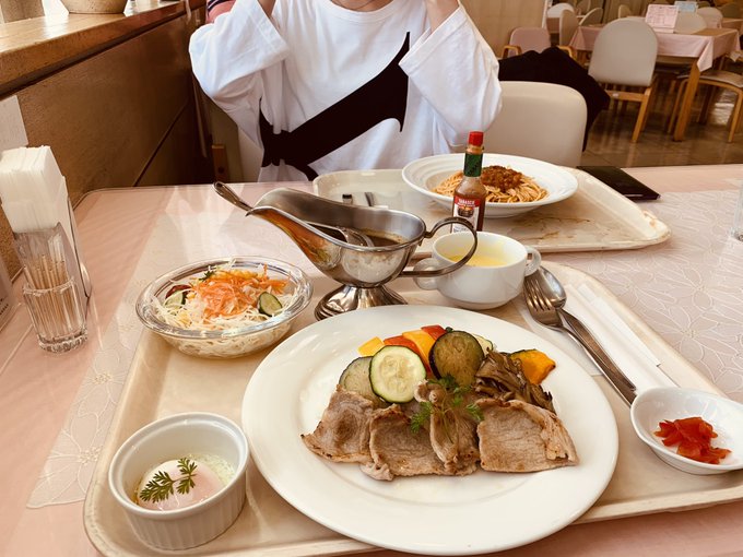 百貨店の上のレストランがリーズナブルで美味しい 