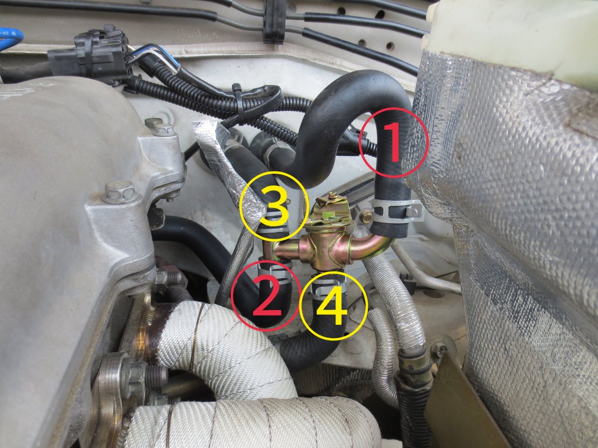 NA NB ロードスター ヒーターバルブ ホース 12点 一式 取付説明書付 NA