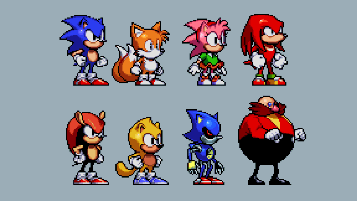 Sonic 2 Credits Sprites Ripped : r/SonicTheHedgehog