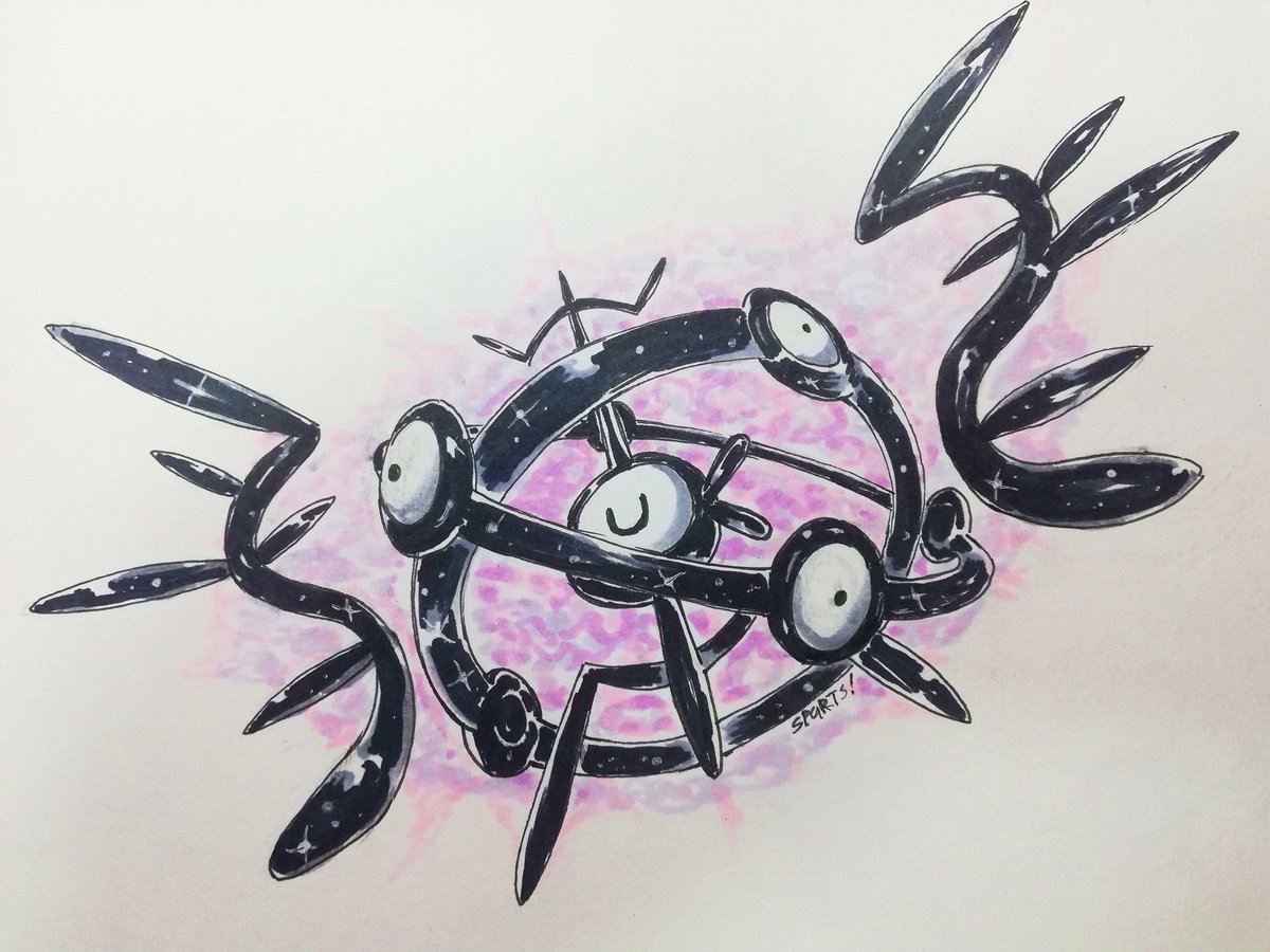 Sparts! on X: I played with a evolution for unown. Inspired after the  angels from the old testament, and some cosmic sleeping gods #pokemon  #fakemon #evolution #unown #traditionalart #copics   / X