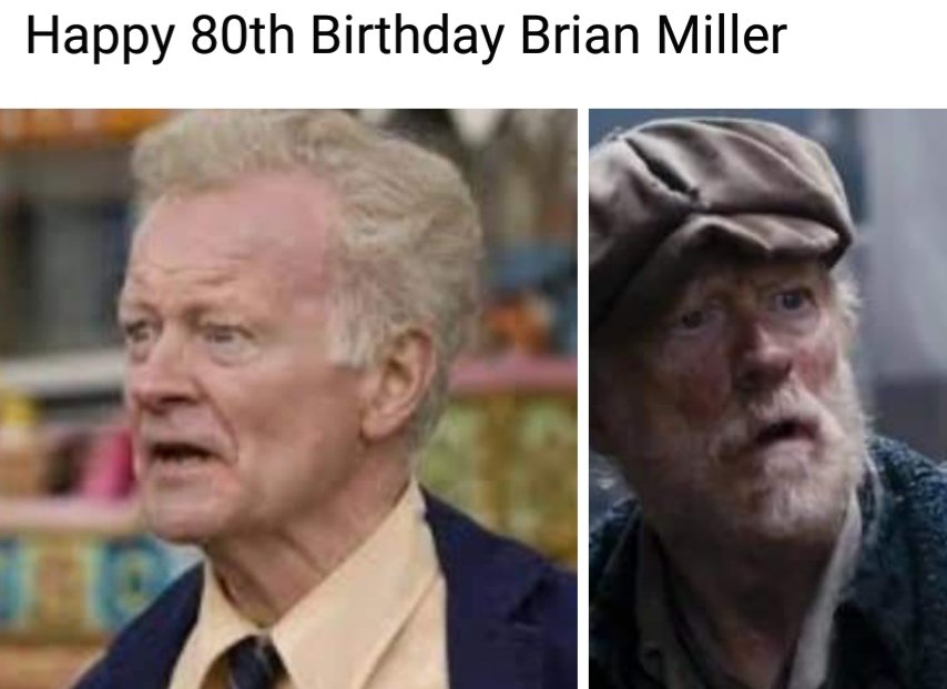 Happy 80th Birthday Brian Miller 