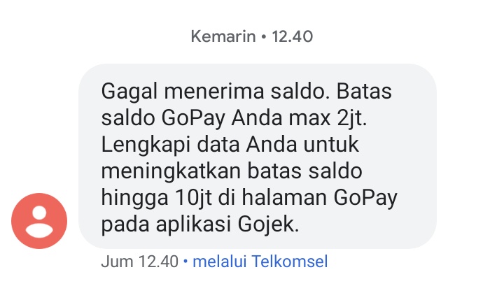 ini gimana terkait refund dana saya yg gagal menerima saldo? <a href="/gojekindonesia/">Gojek Indonesia</a>