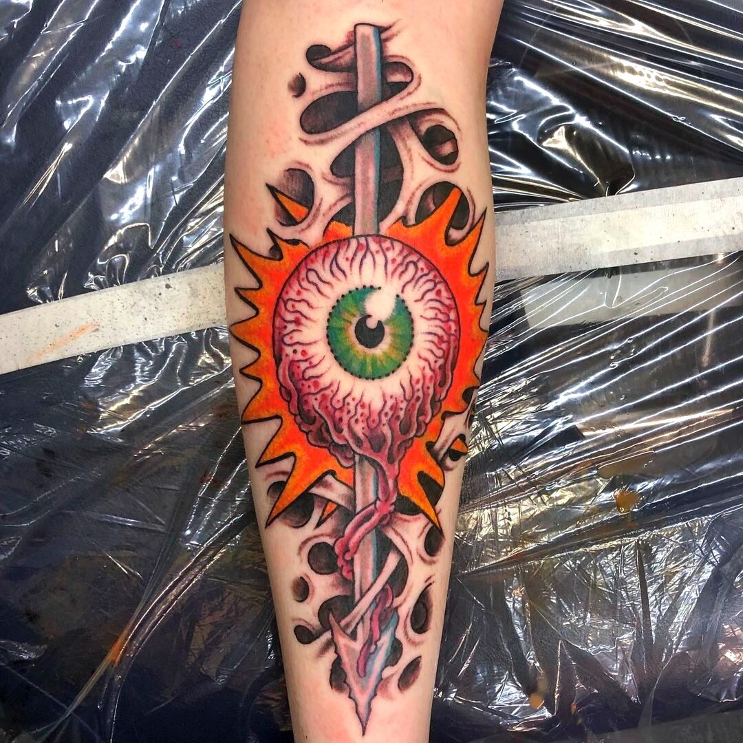 Neversoft Eye Tattoos