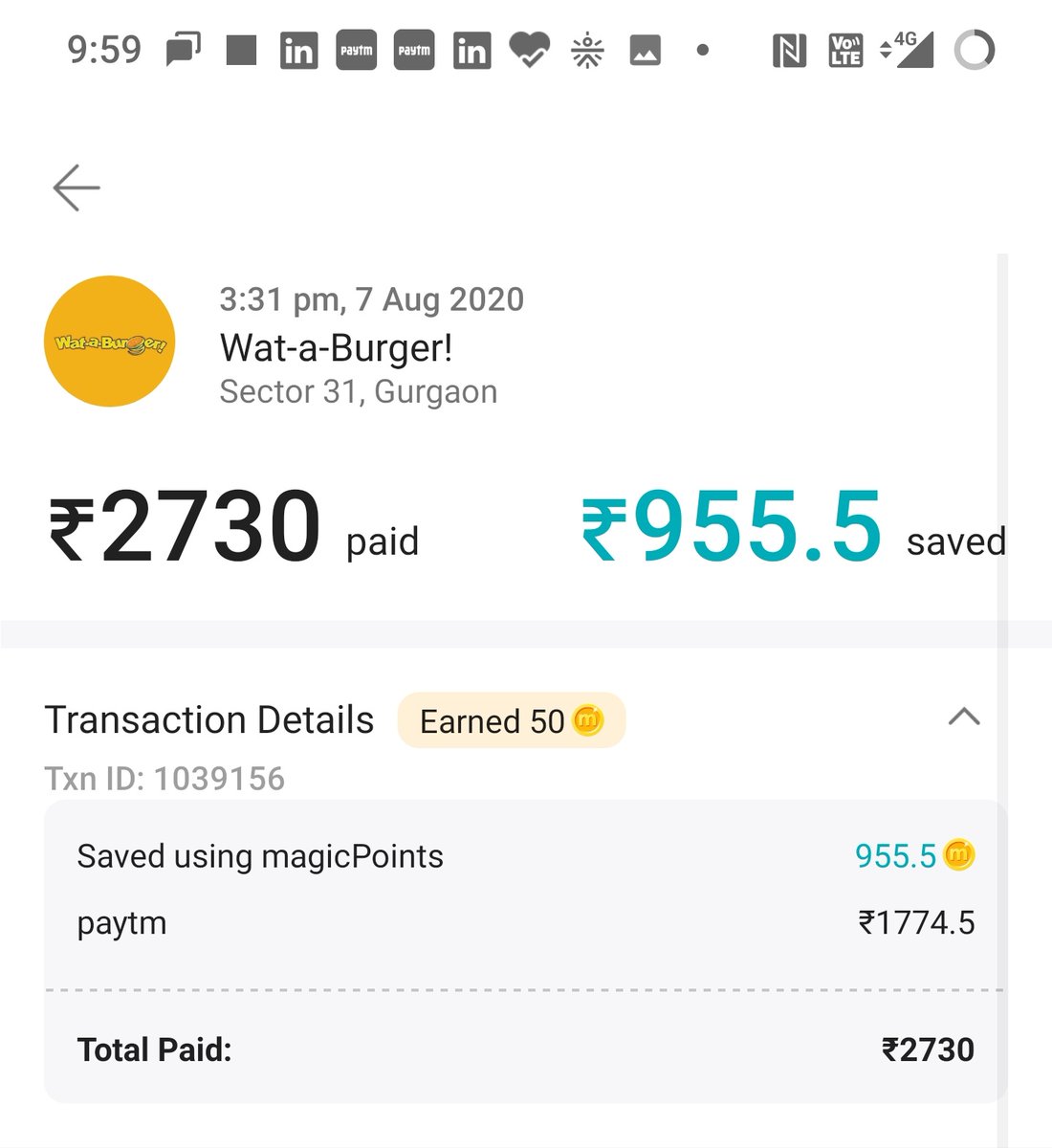 oratorwithin's tweet photo. Here is some snapshot of my #AsliSavings #magicpin #redemptionmatters

 if I could  convert my #breadpoints into #magicpinpoints will be a millionaire soon 

Switch to magicpin
@mymagicpin @anshoo @bhushan08 @thelawofmurphy @ActorVijayRaaz @Nmawandia @indrajithh @Vikash_singhal5 https://t.co/Mp7FpQhDce