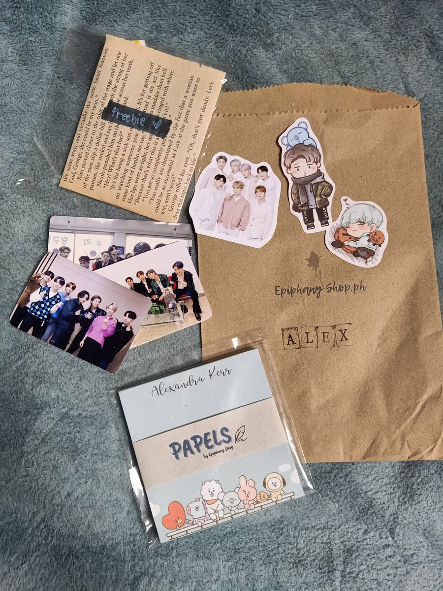 EpiphanyShopPh's tweet photo. Spoilig my ARMY customers! 🌸💜 https://t.co/DTXepzgFEn