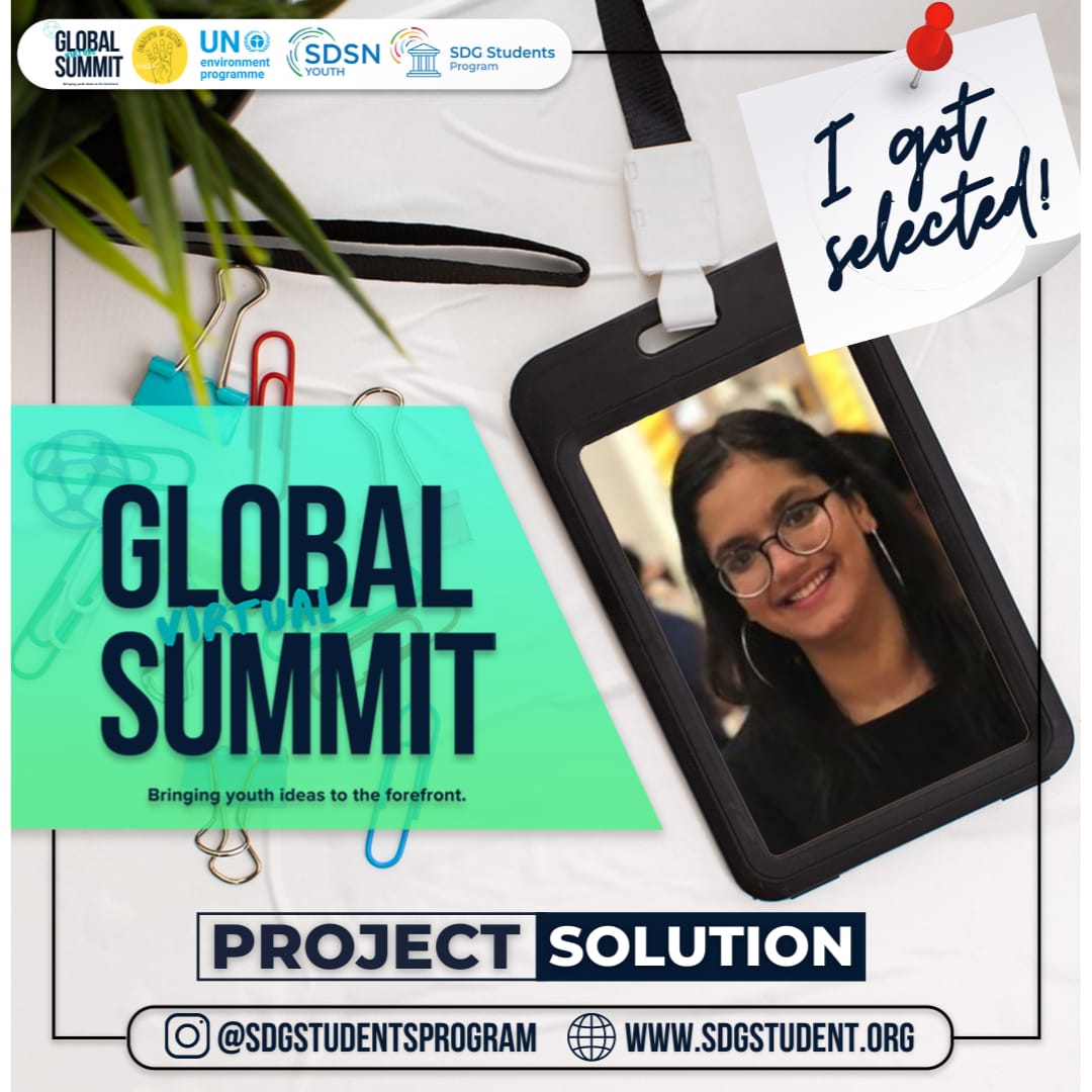 SdsnTeri's tweet image. Heartfelt congratulations to our SUN Project Team for getting selected for Global Virtual Summit!
We would like to express our gratitude to Dr. Fawzia Tarannum, for the immense support and guidance to the SUN Program!