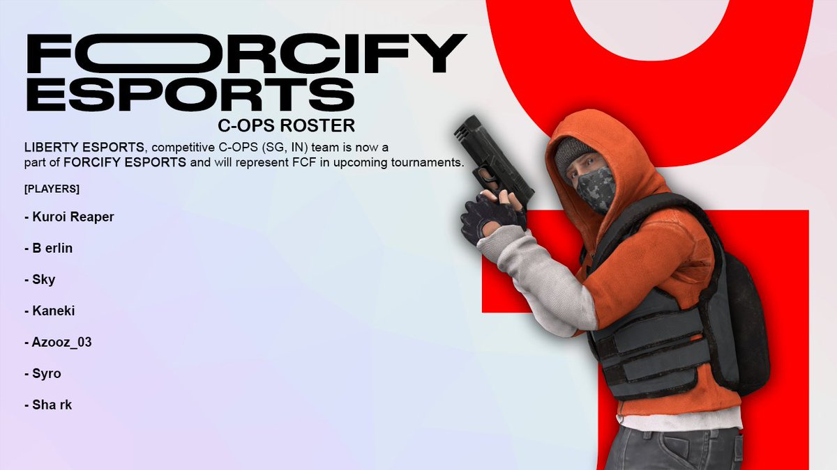 ForcifyE's tweet photo. Introducing Our C-OPS Roster - Team Liberty!

Ignore The Tags: #criticalops #criticalopsgame #criticalopsmobile #criticalopsindia #criticalopsnews #criticalopsupdate #criticalopskills #criticalopspro #criticalopsclan #criticalopsranked #criticalops4life #shooter #gaming #ftw https://t.co/azGm1CeQXy