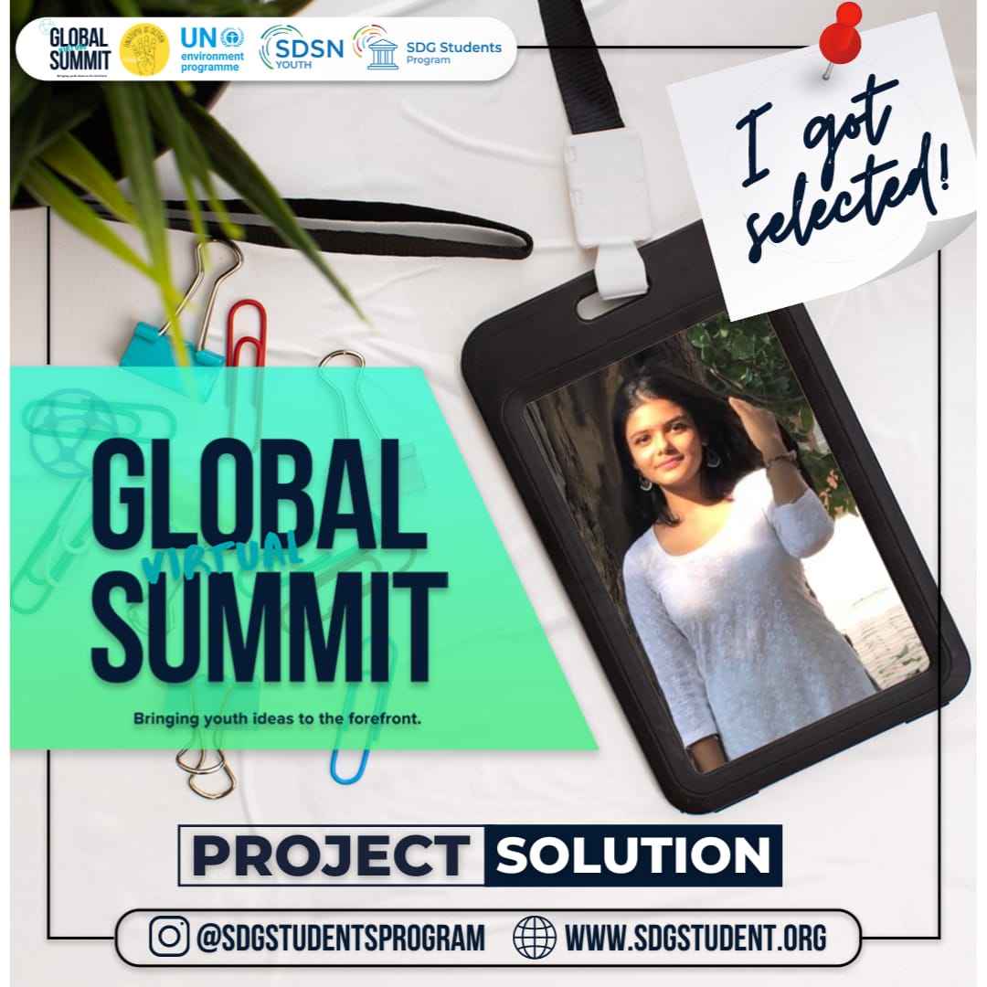 SdsnTeri's tweet image. Heartfelt congratulations to our SUN Project Team for getting selected for Global Virtual Summit!
We would like to express our gratitude to Dr. Fawzia Tarannum, for the immense support and guidance to the SUN Program!