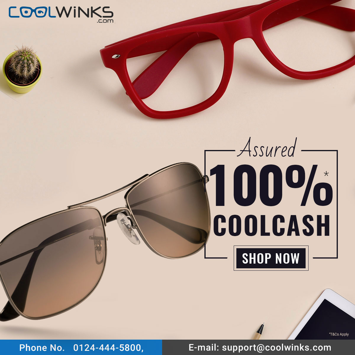 CoolWinks - Enjoy extra 20% Off* on your favorite Coolwinks Eyeglasses and  Sunglasses. Apply promo code “COOL20” at the checkout page. Buy Now. *T&Cs  Apply: http://bit.ly/3qJD7BG | Facebook