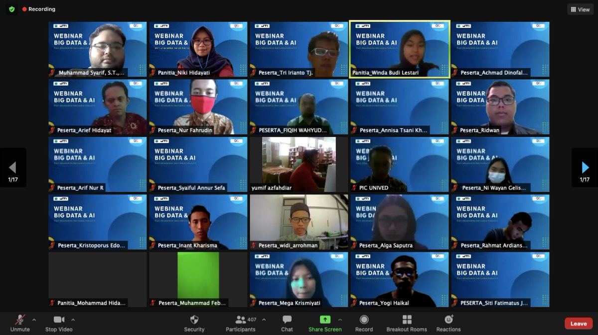 DatainsId's tweet photo. Terima kasih atas antusiasme teman-teman peserta Webinar Datains dan Jurusan Teknologi Informasi Politeknik Negeri Jember mengenai Big Data dan AI hari ini. Semoga ilmu yang disampaikan bermanfaat bagi kita semua. 

Sampai jumpa di event selanjutnya! https://t.co/X3jTCgGa2a