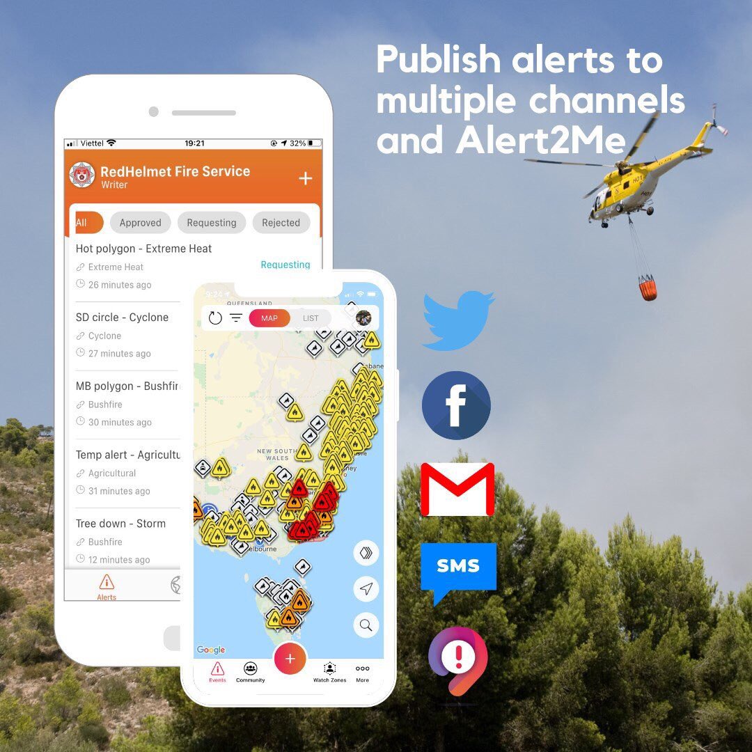 Alert2Many's tweet image. Alert2Many is packed with many features for authorized agencies to publish emergency alerts to citizens.

Experience the app:
🔸Google Play: play.google.com/store/apps/det…...
🔸App Store: apps.apple.com/au/app/a2many/…

Contact us for a demo.
