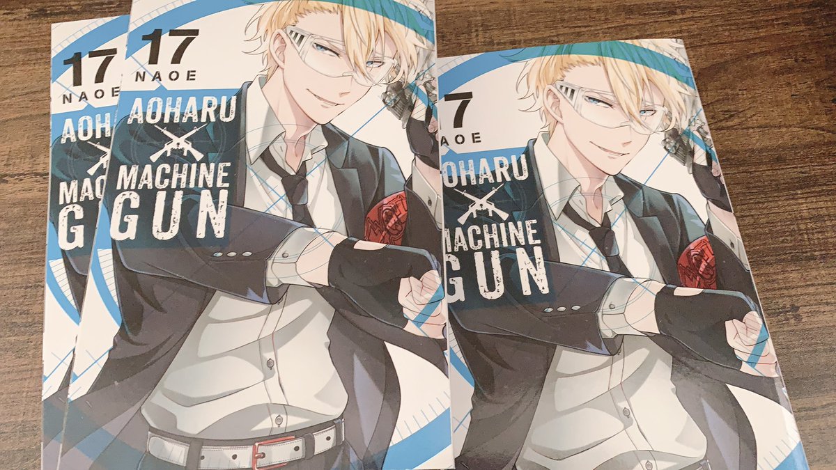 英語版の青春×機関銃17巻いただいた☺️
その勢いで単行本も見直してしまった。「えっそんな展開になるの?」って驚いて読んでたけどこれ描いたの自分や…? 