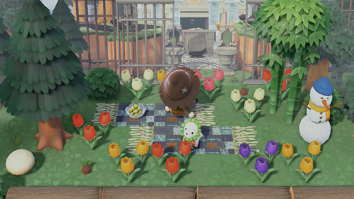 シャルール島のパッチワークデニムのラグを微調整したついでにフリンジも追加してあります🙌🏻
よろしければお手持ちのラグにお使い下さい☺

#あつ森 #AnimalClossing #ACNH #ACNHDesign #ACNHDesigns #マイデザイン #マイデザイン配布