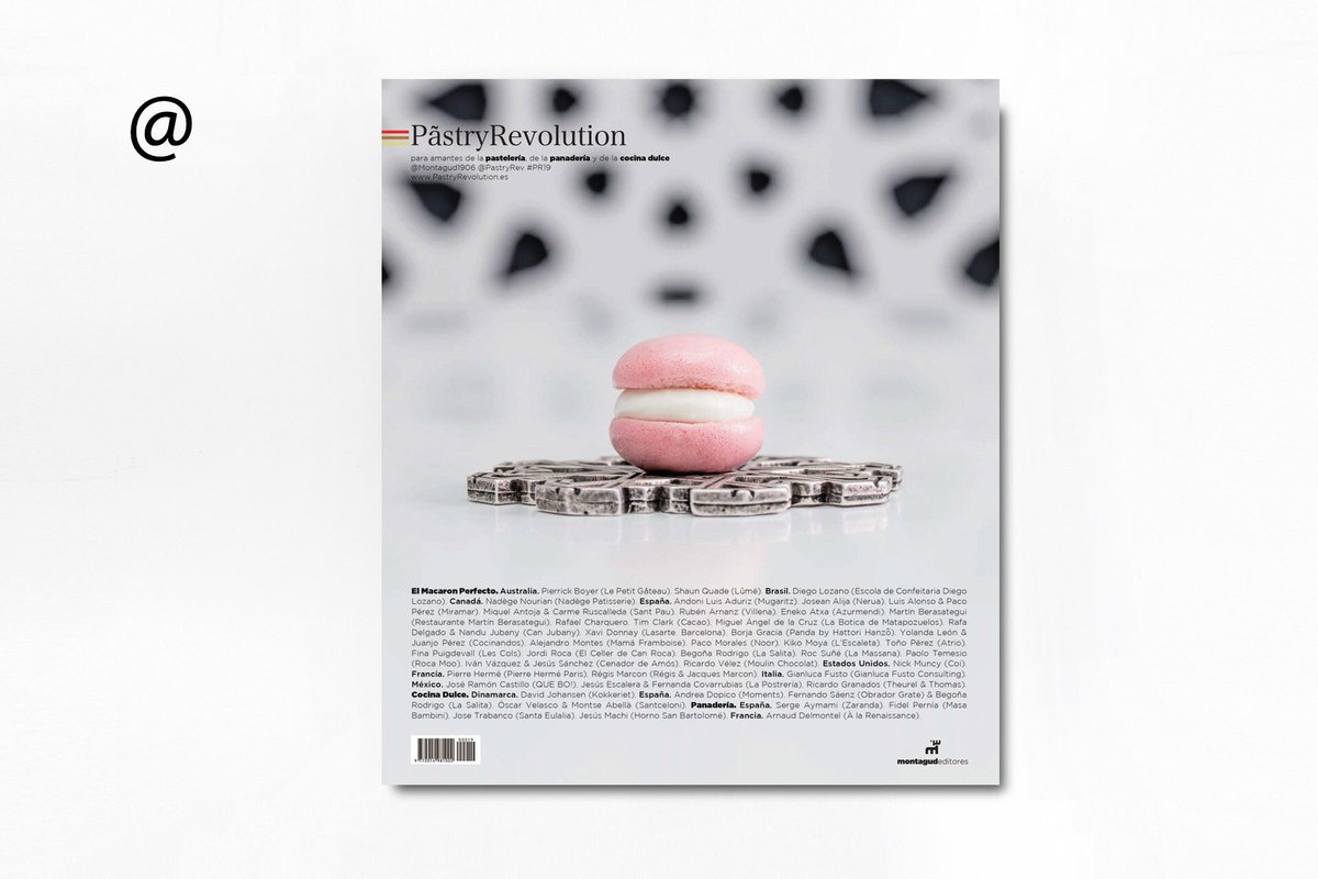 PastryRev's tweet photo. {eBook} #PR19 El macaron perfecto
👉🏻 Descubre los utensilios necesarios y el proceso de elaboración para conseguir este bocado dulce perfecto
❗️En portada >> 'Fresa con labnie y cilantro' de @NoorRestaurant
🎉 Feliz cumpleaños @Pacomoraleschef
🌐 https://t.co/L2OQ2YkAjV https://t.co/EtfgObDBt2